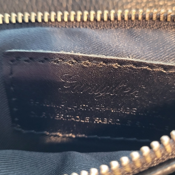 Crossbody Italian Leather Bag / Pouch - Picture 3 of 5